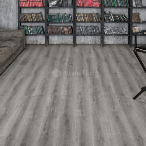 Каменно-полимерная плитка (SPC) Alpine Floor Грув ECO с интегрированной подложкой